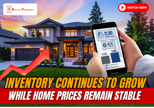 Inventory Continues to Grow While Home Prices Remain Stable
