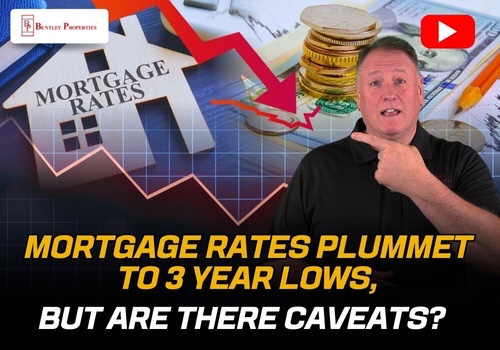 Mortgage Rates Plummet to 3 Year Lows, But Are There Caveats?