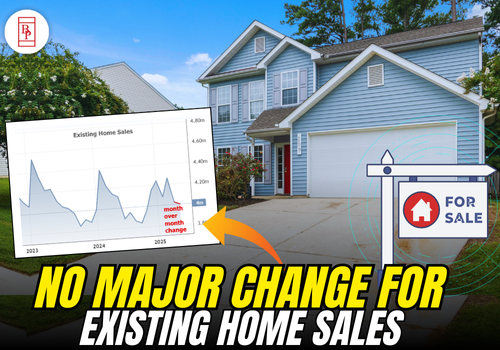 No Major Change For Existing Home Sales